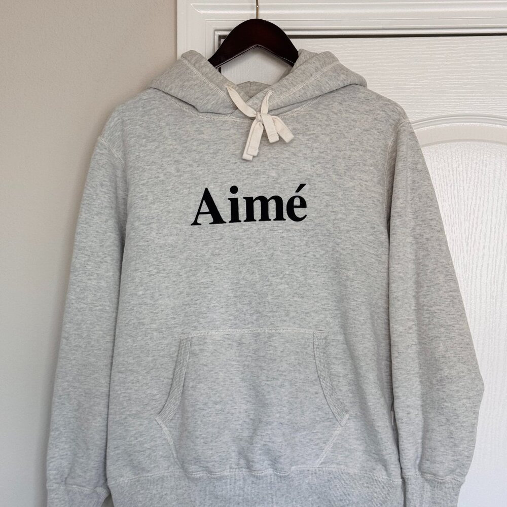 Aime Leon Dore Grey Hoodie Sweatshirt 2018 ALD
